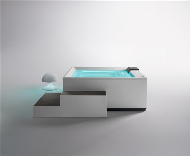 Shadow hydromassage spa, with sound system 